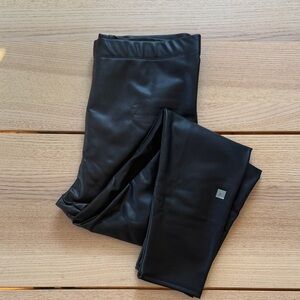 NWT Loft outlet imitation leather leggings.